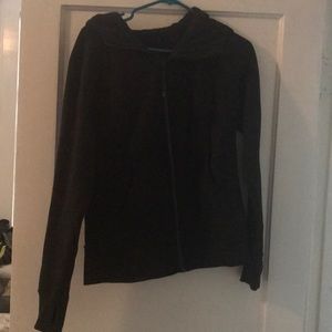 Lululemon scuba hoodie black size six!!!!